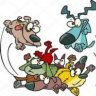 Dogs In A Pile